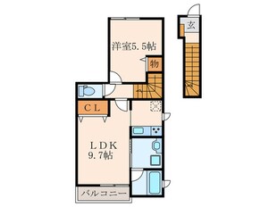 Pax Kの物件間取画像